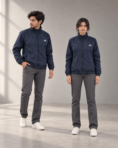 Blue Wind Breaker Jacket