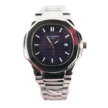 NEW COLLECTION SILVER WITH BLUE DIAL WATCH