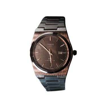 Tissot PRX Powermatic 80 Black Stainless Steel Black Dial Watch