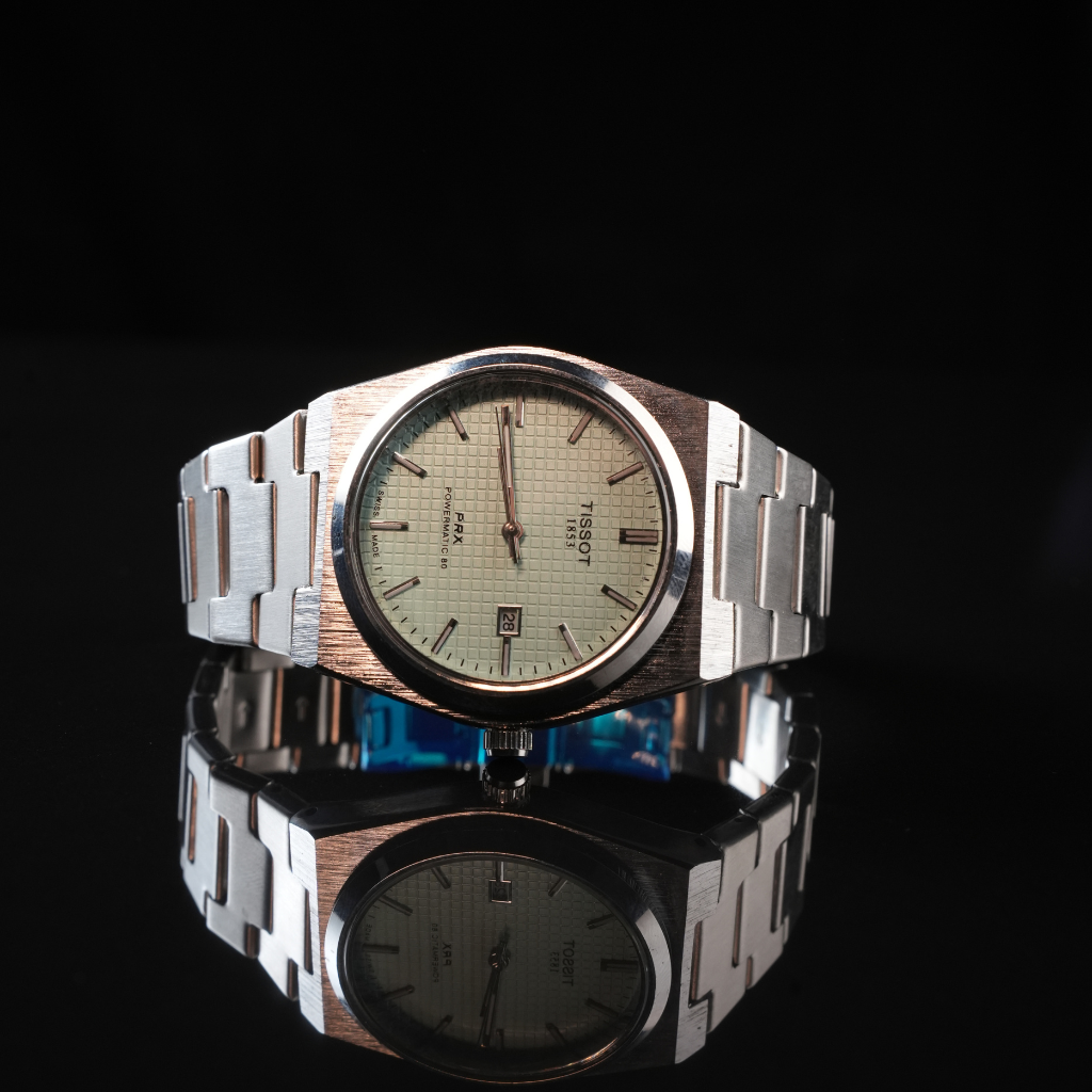 Tissot PRX Powermatic 80 Silver Stainless Steel Silver Dial Watch