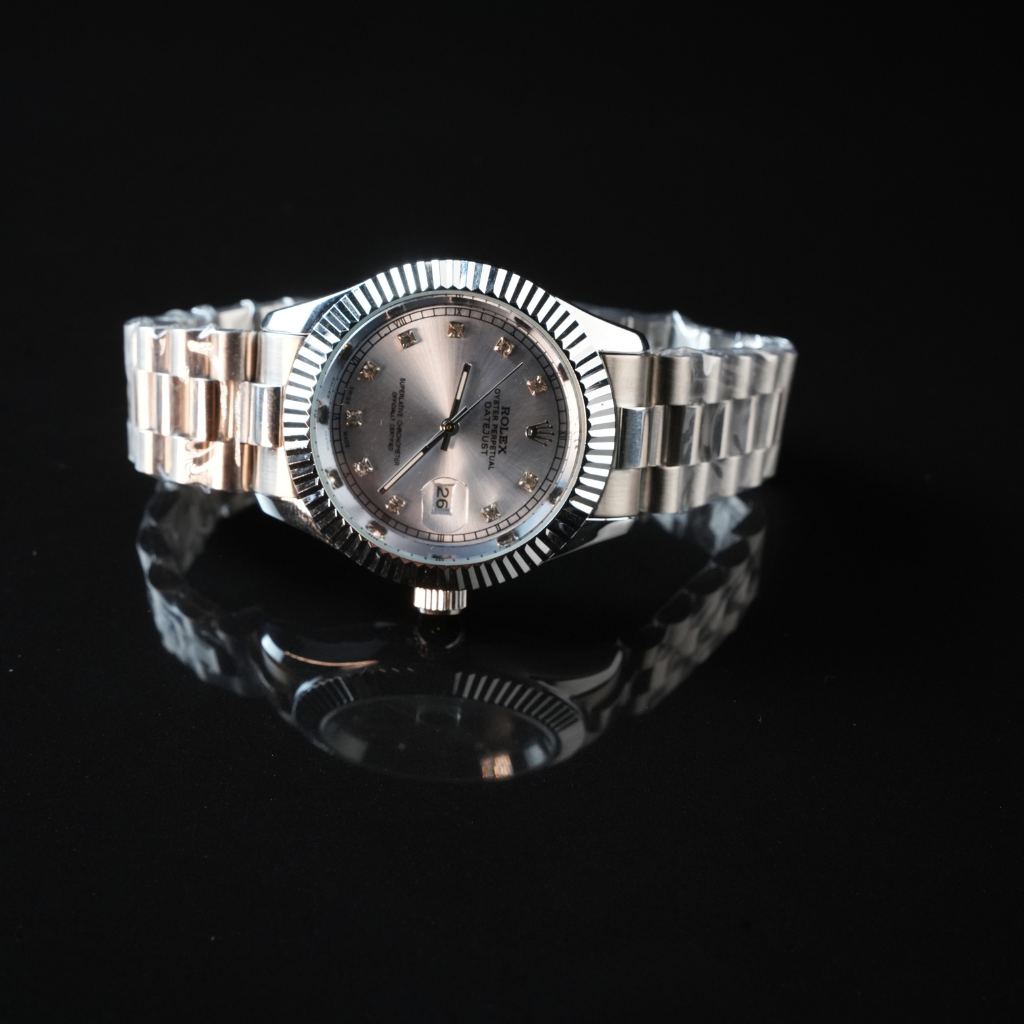 SILVER WITH SILVER INDEX DIAL