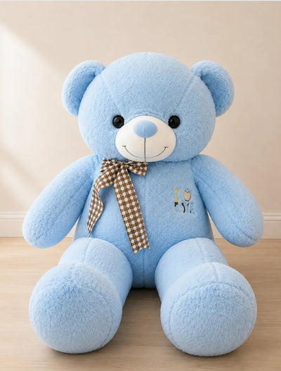 Bubblegum Blue Plush Bear