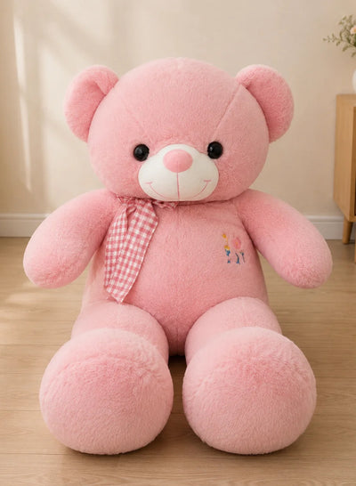 Bubblegum Pink Plush Bear