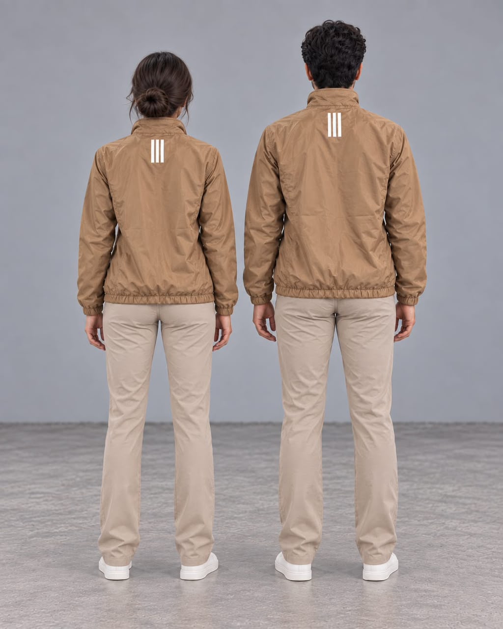 Khaki Wind Breaker Jacket
