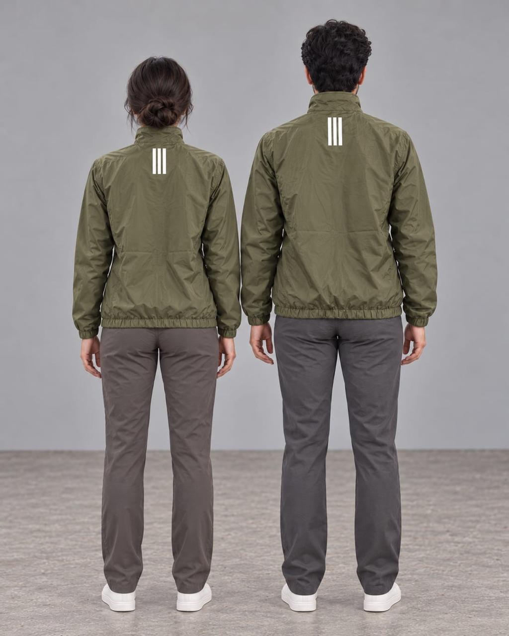 Green Wind Breaker Jacket