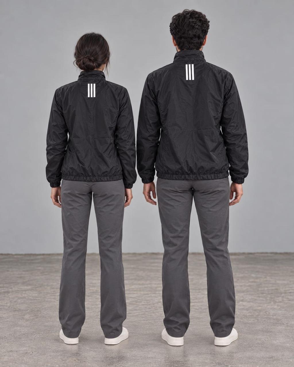 Black Wind Breaker Jacket