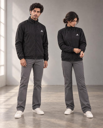 Black Wind Breaker Jacket